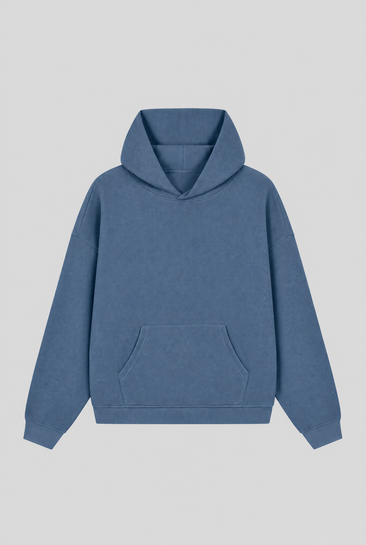 lucia — waffle boxy hoodie
